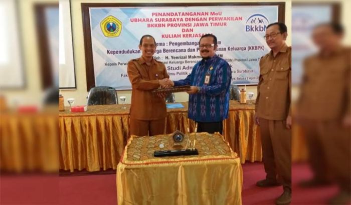 ​Tambah Kemitraan, BKKBN Jatim Teken MoU dengan Ubhara