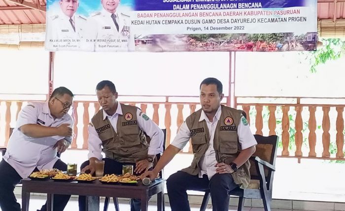 Undang FPRB, Sekda Pasuruan Minta Penanganan Pasca Bencana Lebih Cepat