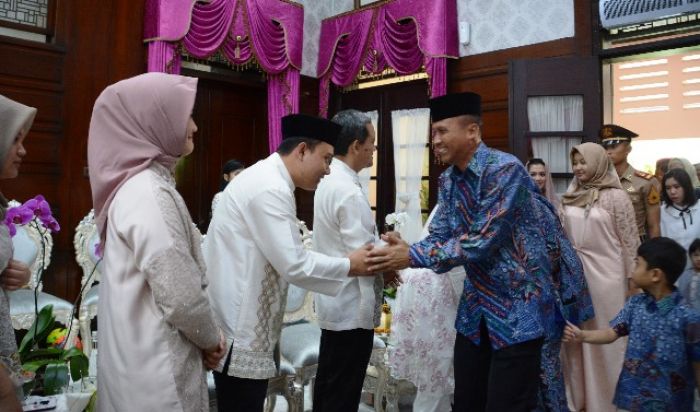 Rayakan Hari Raya Idul Fitri, Korem 084/Bhaskara Jaya Gelar Open House