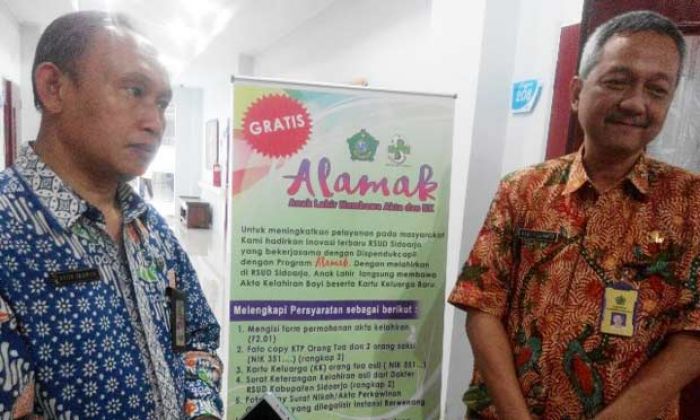 Bayi Lahir Langsung Dapat Akta dan KK Bakal Rambah Puskesmas di Sidoarjo