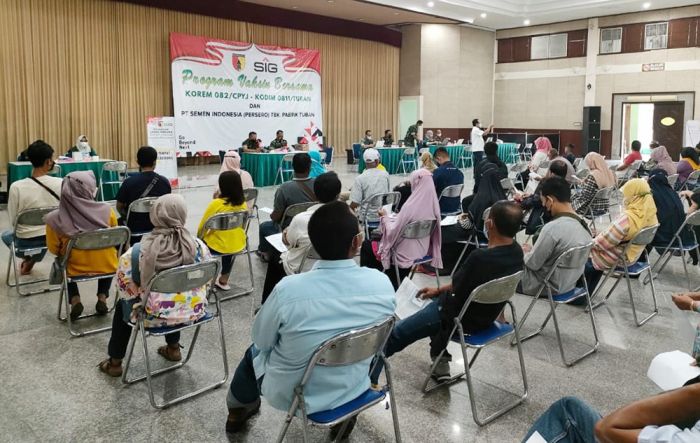 Gandeng Korem 082/CPYJ, SIG Pabrik Tuban Kembali Gelar Vaksin Booster bagi Masyarakat