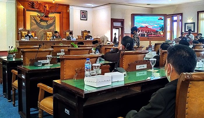 DPRD Tulungagung Gelar Rapat Paripurna Terbuka Penyampaian KUA-PPAS 2023