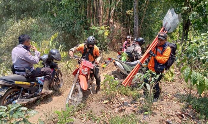 ​TRC di Jember Temukan Titik Api Seluas 10 Kali Lapangan Bola