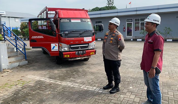 Kapolres Ngawi Tinjau SPBU dan SPBE