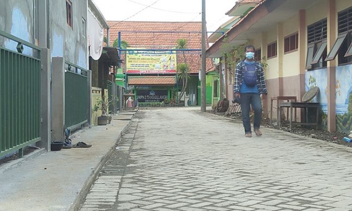 Akses Selesai Ditinggikan, SMPN 2 Tanggulangin Tetap Terendam Banjir Saat Intensitas Hujan Tinggi