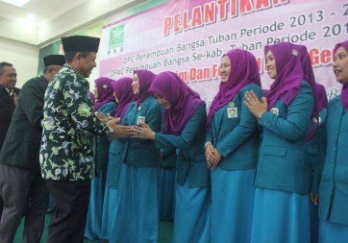 Pengurus Baru Perempuan Bangsa Tuban Resmi Dilantik