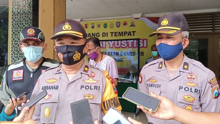 ​Puluhan Pengguna Jalan di Kota Kediri Terjaring Operasi Yustisi Prokes