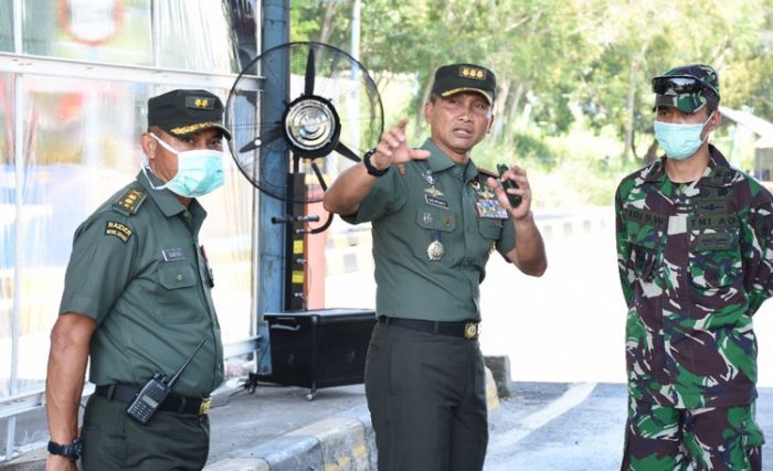 Jalur ke Arah Suramadu Dilengkapi Peralatan Sterilisasi COVID-19