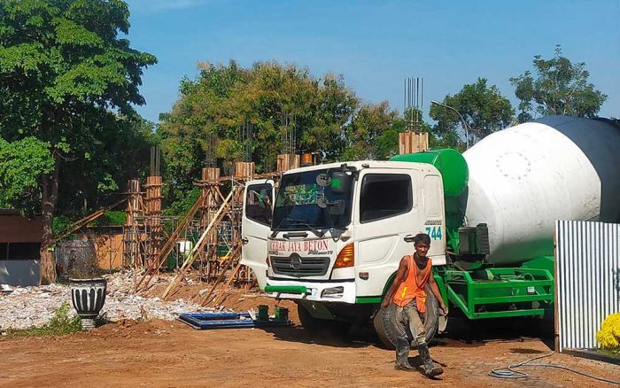 Pembangunan Gedung Arsip Masuki Tahap Pengecoran Struktur Gedung