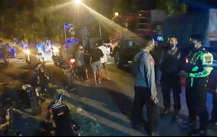 Bubarkan Kerumunan Pemuda, Satlantas Polres Tuban Amankan 12 Sepeda Motor Protolan