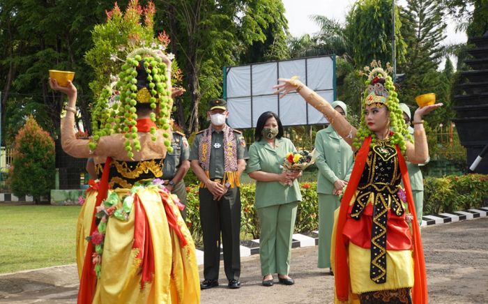 Kodim 0827/Sumenep Sambut Hangat Kunker Perdana Danrem 084/Bhaskara Jaya