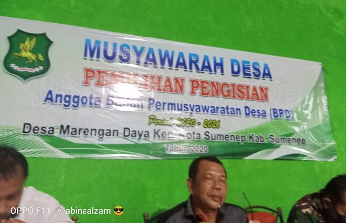 ​Dinilai Tidak Transparan, Pemilihan BPD Marengan Daya Sumenep Diwarnai Walk Out Peserta