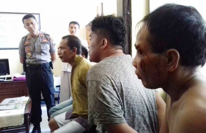 Tujuh Komplotan Spesialis Pencuri Mesin Pompa Air Bantuan Pemerintah di Situbondo Diringkus