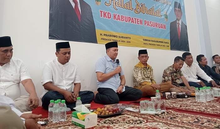 TKD Prabowo-Gibran Pasuruan Gelar Syakuran, Rusdi Berharap Koalisi Berlanjut di Pilkada