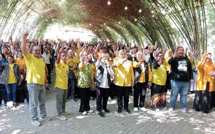 Pilkada 2024 di Kabupaten Pasuruan, Golkar Kenalkan Calon Wakil Bupati ke Masyarakat