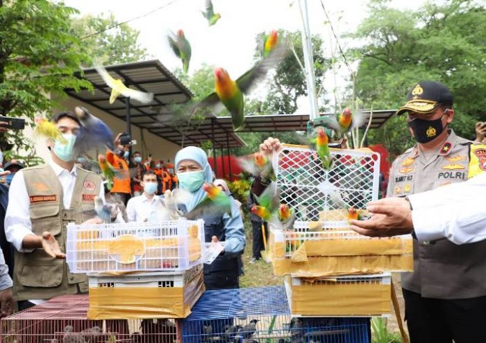 Berada di Area Terbuka di Madiun, ​Khofifah Resmikan RS Lapangan Joglo untuk Pasien Covid-19  