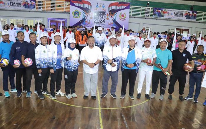 Dibuka Bupati Gus Yani, Porkab Gresik 2024 Diikuti Ribuan Atlet