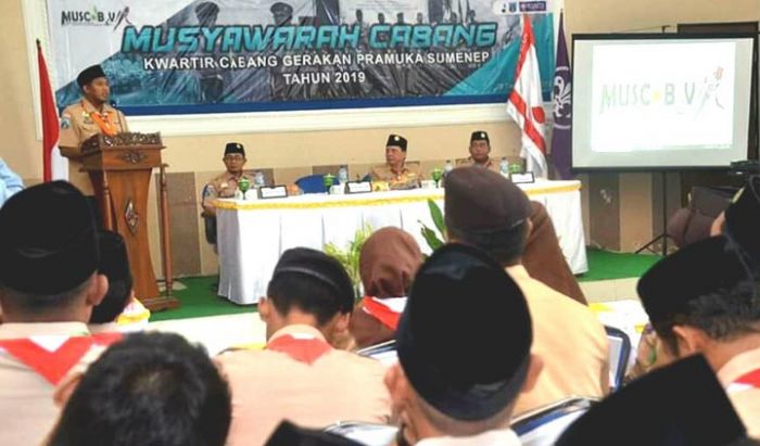 Wabup Sumenep Ajak Gerakan Pramuka Berpikir Total dan Terbuka Sepenuh Hati