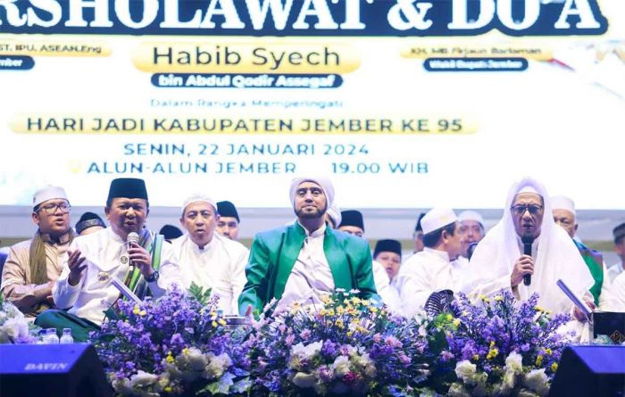 Peringati Hari Jadi ke-95, Jember Bersholawat Digelar