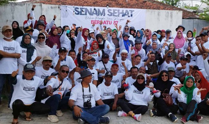 Alumni SMPN 1 Pamekasan 87 Gelar Silaturahmi dan Senam Sehat