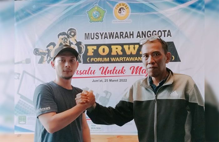 Gantikan Eko Wibowo Yudho, M Taufik Nahkodai Forum Wartawan Sidoarjo