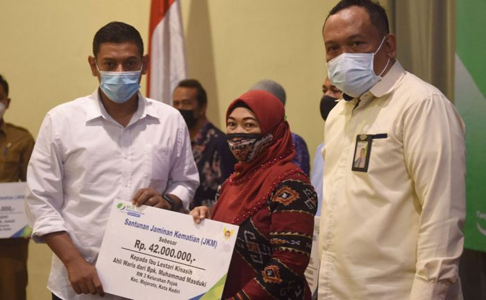 Wali Kota Kediri Jamin Kesejahteraan dan Perlindungan Sosial Melalui BPJS Ketenagakerjaan