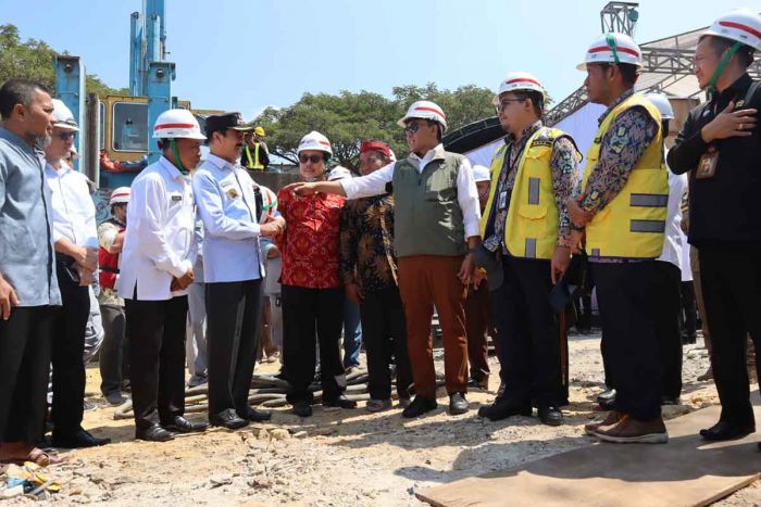 Anggarkan Rp81,7 Miliar, Bupati dan BPPW Jatim Gelar Peletakan Batu Pertama Pasar Modern Pamekasan