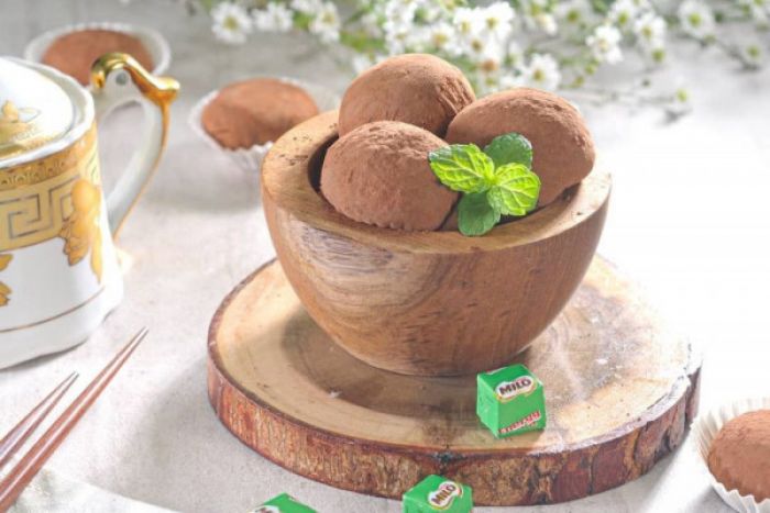 Resep Milo Mochi Bites Kenyal dan Lumer