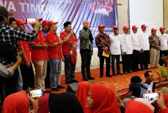 Fahri Hamzah dan Ahmad Dhani Hadiri Deklarasi Garbi Jatim