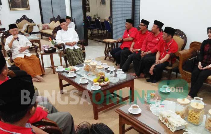 Sowan ke Gus Solah, DPC PDI-P Jombang Diberi Pencerahan Soal Kepala Daerah yang Baik