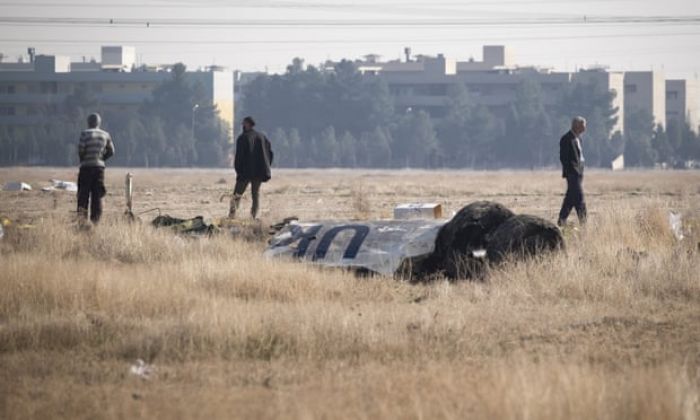 ​Diduga Pesawat Jatuh di Teheran karena Diserang, Ditemukan Puing Roket Drone