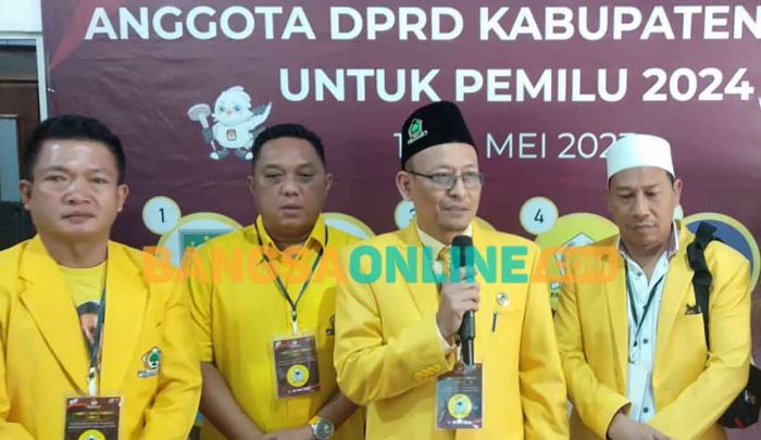 Diawali Santunan Yatim, Golkar Gresik Daftarkan 50 Caleg ke KPU