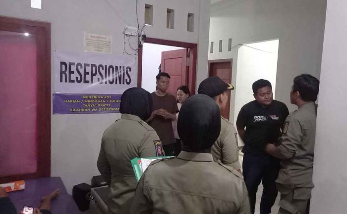 Razia Rumah Kos, Satpol PP Kota Blitar Amankan 2 Pasangan Tak Resmi