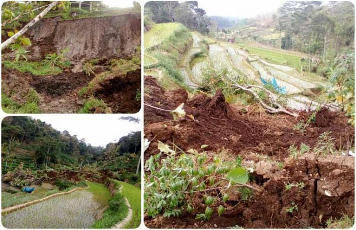 Menjelang Turun Hujan Terjadi Longsor