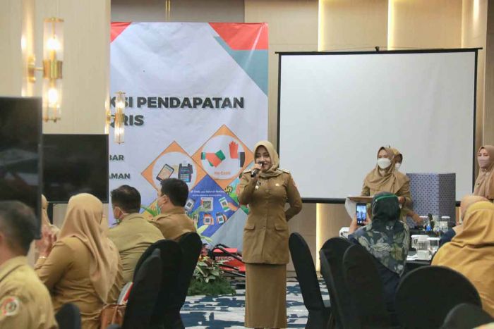 Berikan Pelayanan Terpercaya, Bupati Mojokerto Launching Transaksi dengan QRIS di Puskesmas