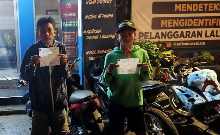 Balap Liar di Kota Batu, Polisi Amankan Empat Motor Knalpot Brong