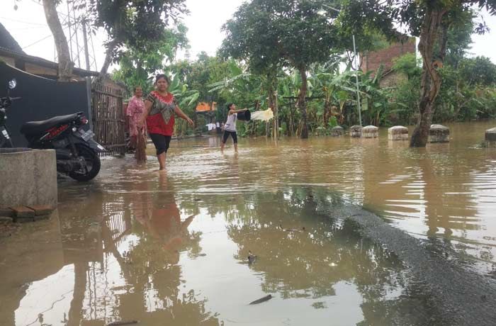 Diguyur Hujan Lebat, 2 Kelurahan Langganan Banjir di Trenggalek Tergenang