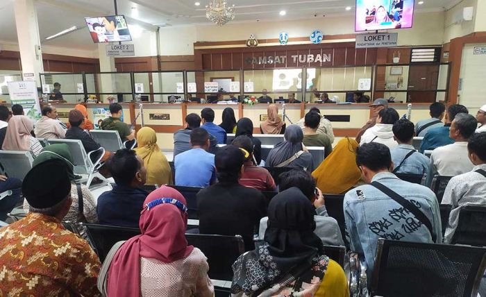 Program Pemutihan Pajak, Antrean di Kantor Samsat Tuban Meningkat