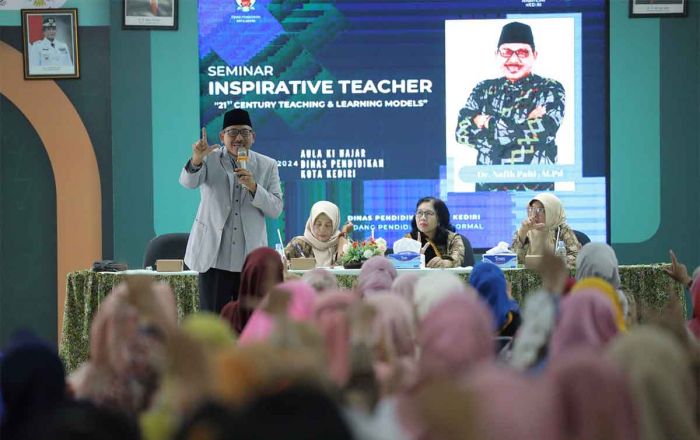 Kembangkan Soft Skill Guru PAUD, Dindik Kota Kediri Gelar Workshop Guru Inspiratif