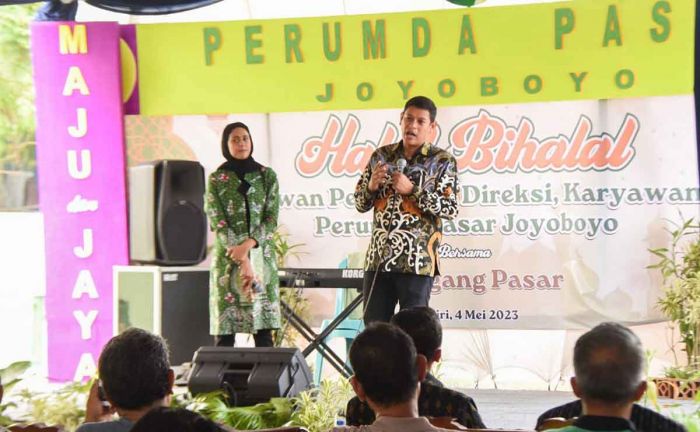 Diskusi Bersama Pedagang, Wali Kota Kediri Ingin Pasar Tradisional Lebih Tertata dan Bersih