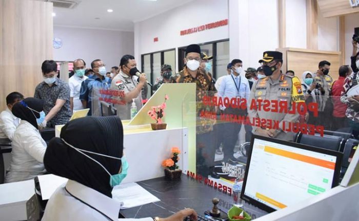 Polresta Sidoarjo Luncurkan Layanan Satu Atap MMPP