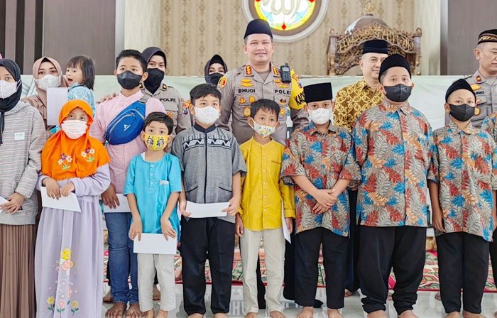 Masuki 10 Muharram 1444 H, Polresta Malang Kota Gelar Doa Bersama dan Santuni Anak Yatim