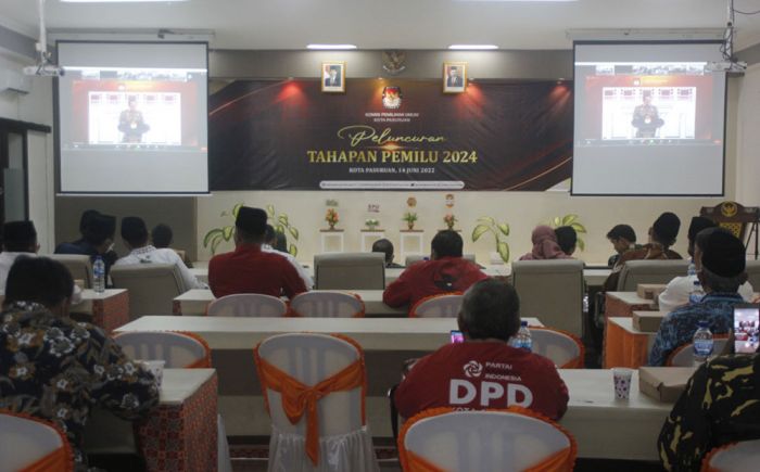 Peluncuran Tahapan Pemilu 2024, Presiden Tekankan Peningkatan Kualitas agar Jadi Rujukan Dunia