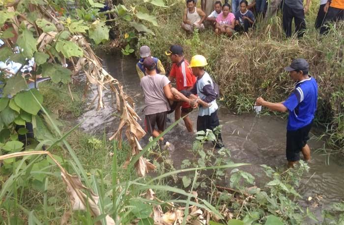 Kakek 80 Tahun Ditemukan Mengapung di Sungai Jurangan Kedunggalar