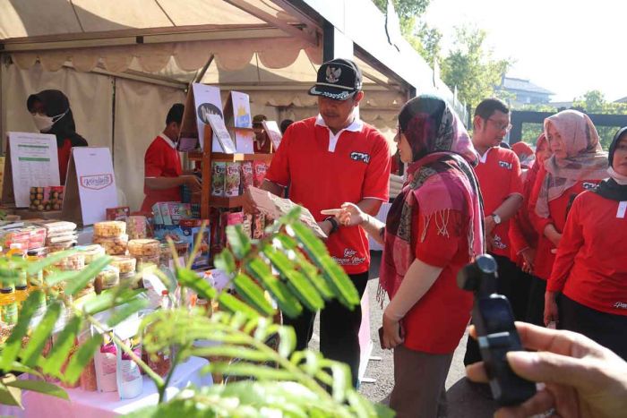 Pasar Murah Ramadhan di Ngawi, Belum 3 Jam Dagangan Ludes Terjual