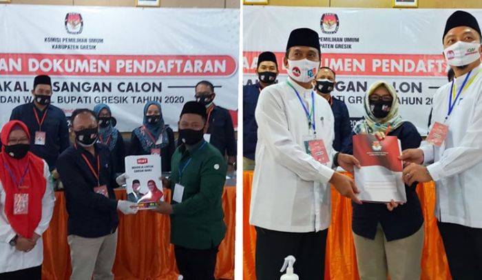 KPU Gresik Larang Paslon Niat dan QA Bawa Massa Besar Saat Undian Nomor Urut