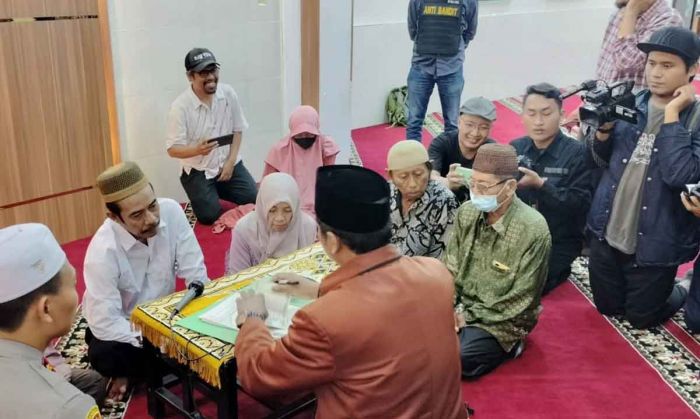 Jadi Tersangka, Tahanan Narkoba dan Judi di Surabaya ini Nekat Ijab Kabul