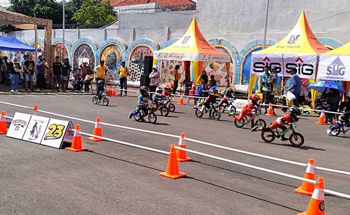 Adu Kecepatan, Ratusan Rider Kids se-Indonesia Tampil di Push Bike Ronggolawe Championship 2024