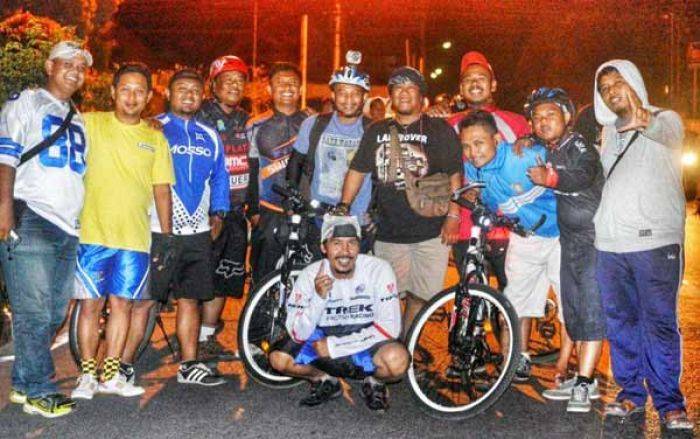 Budayakan Bersepada, Gelar "Kediri Night Ride"