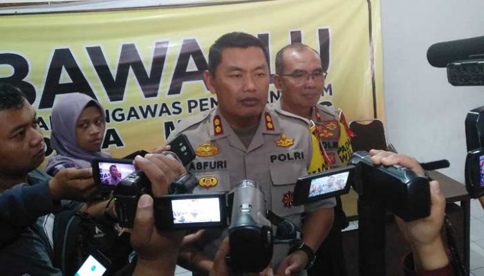 Antisipasi Deklarasi Kemenangan Capres-Cawapres, Polres Malang Kota Kerahkan 250 Personel